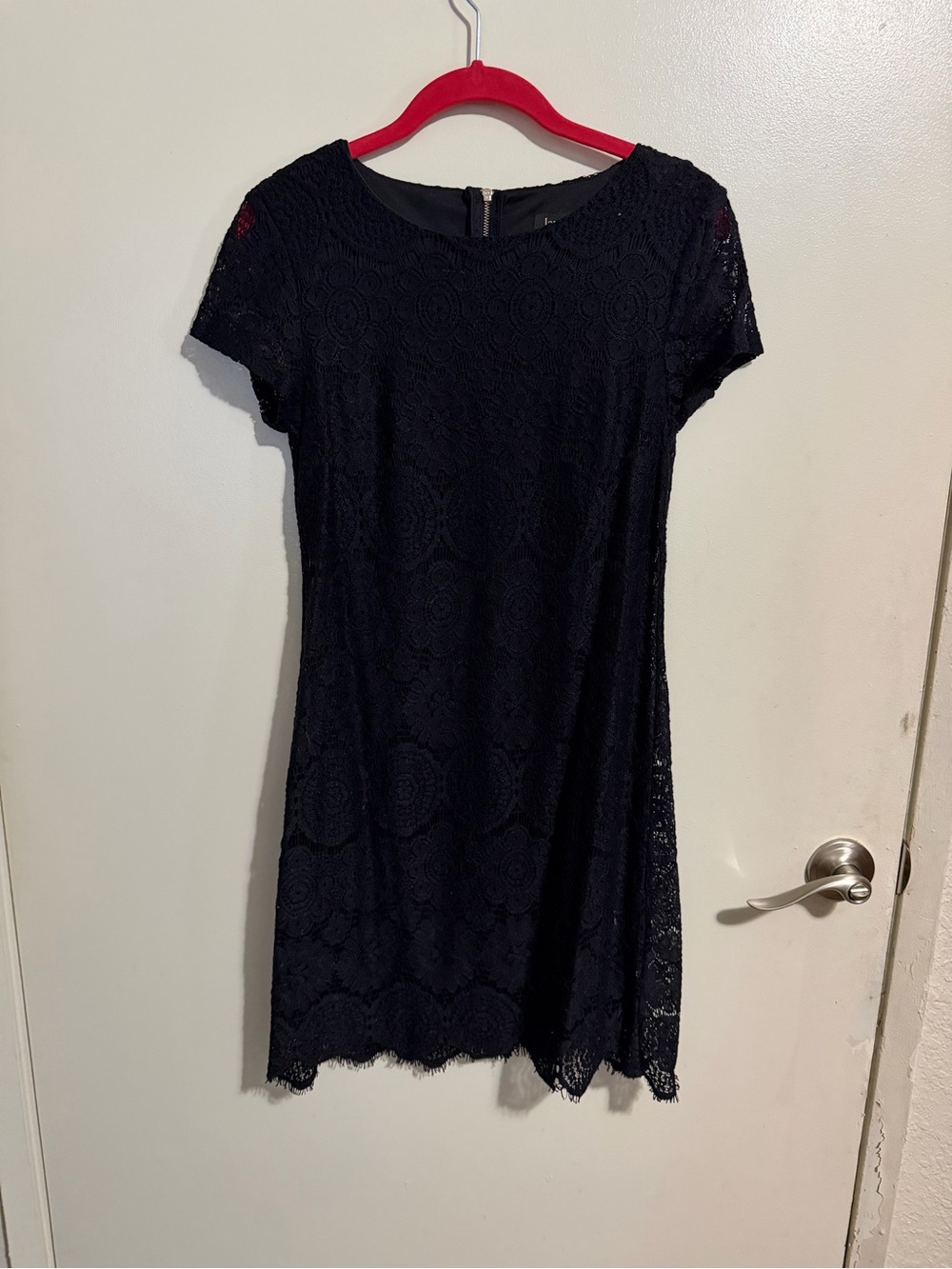 Laundry By Shelli Segal Black Lace Midi Dress